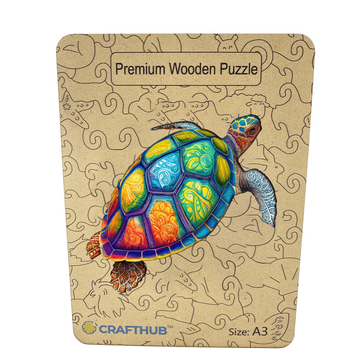 Colorful Turtle - Jigsaw Puzzle
