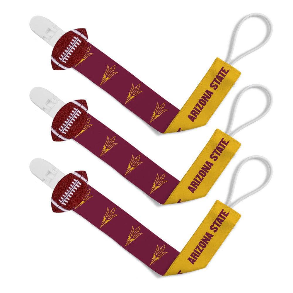 Arizona State Sun Devils - Pacifier Clip 3-Pack
