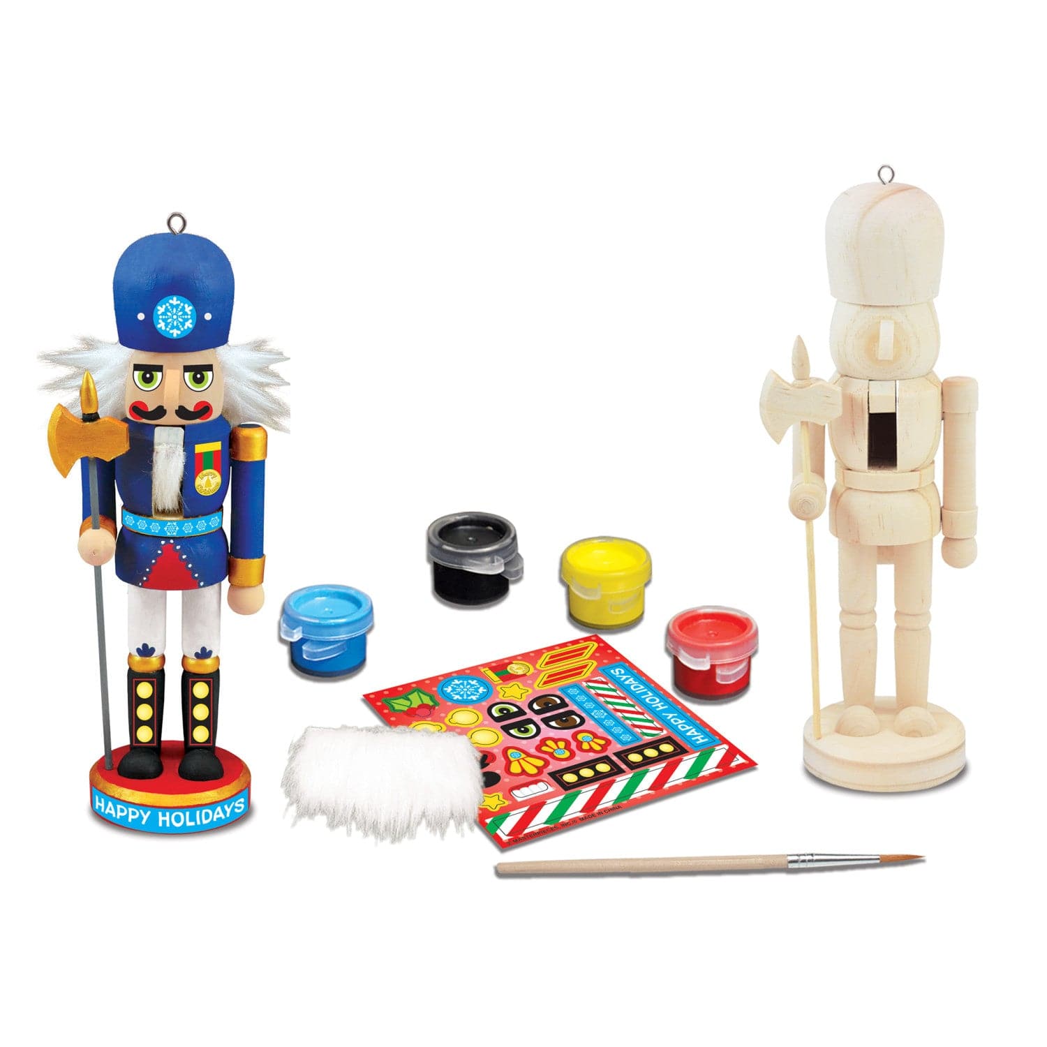 Nutcracker King's Guard Ornament Wood Paint Kit
