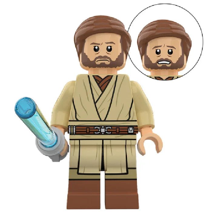 Obi Wan Kenobi Lego Star Wars Minifigures Custom Toys 3