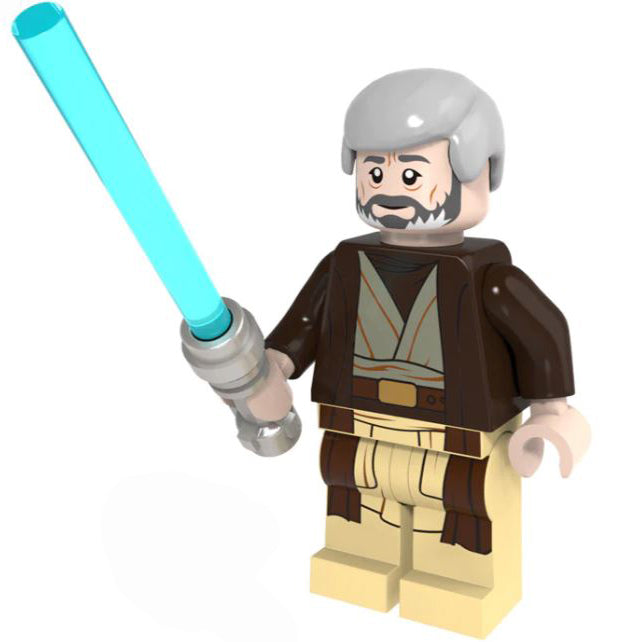 Obi Wan Kenobi Lego Star Wars Minifigures Custom Toys 2