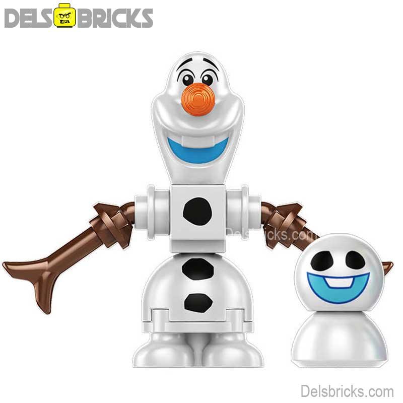 Olaf from Disney's Frozen Movies Lego Minifigures Custom toys 2