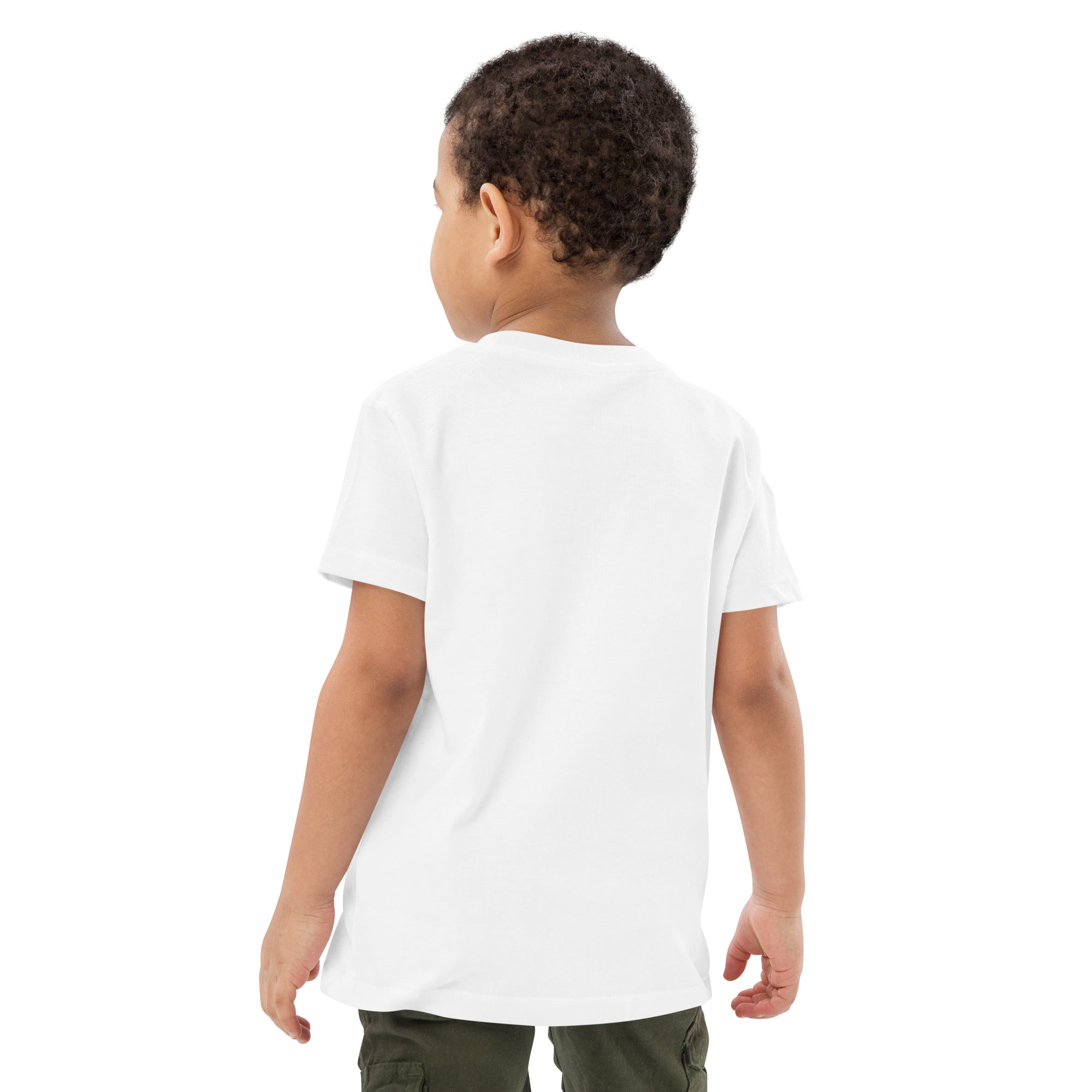Minecraft Creeper Design Organic Cotton Kids T-Shirt