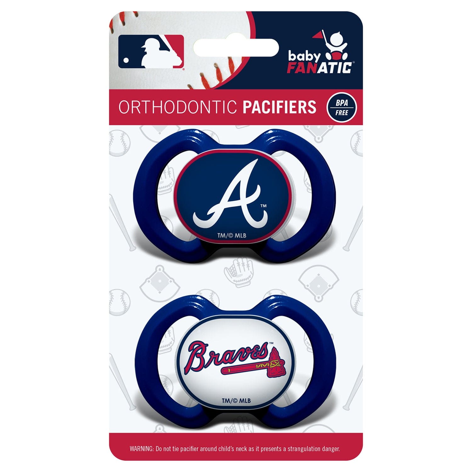 Atlanta Braves - Pacifier 2-Pack