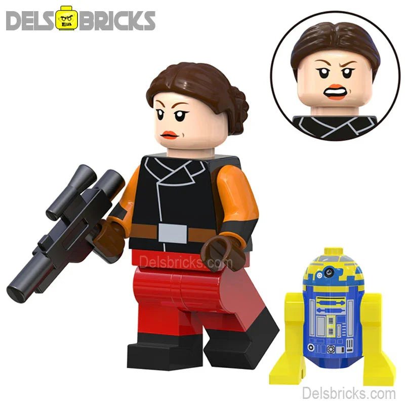 Padme Amidala Lego Star Wars Minifigures Custom Toys 2