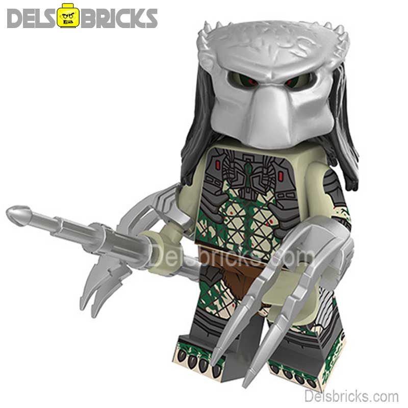 The Predator Yautja tribe set of 6 Lego Minifigures Custom Toys