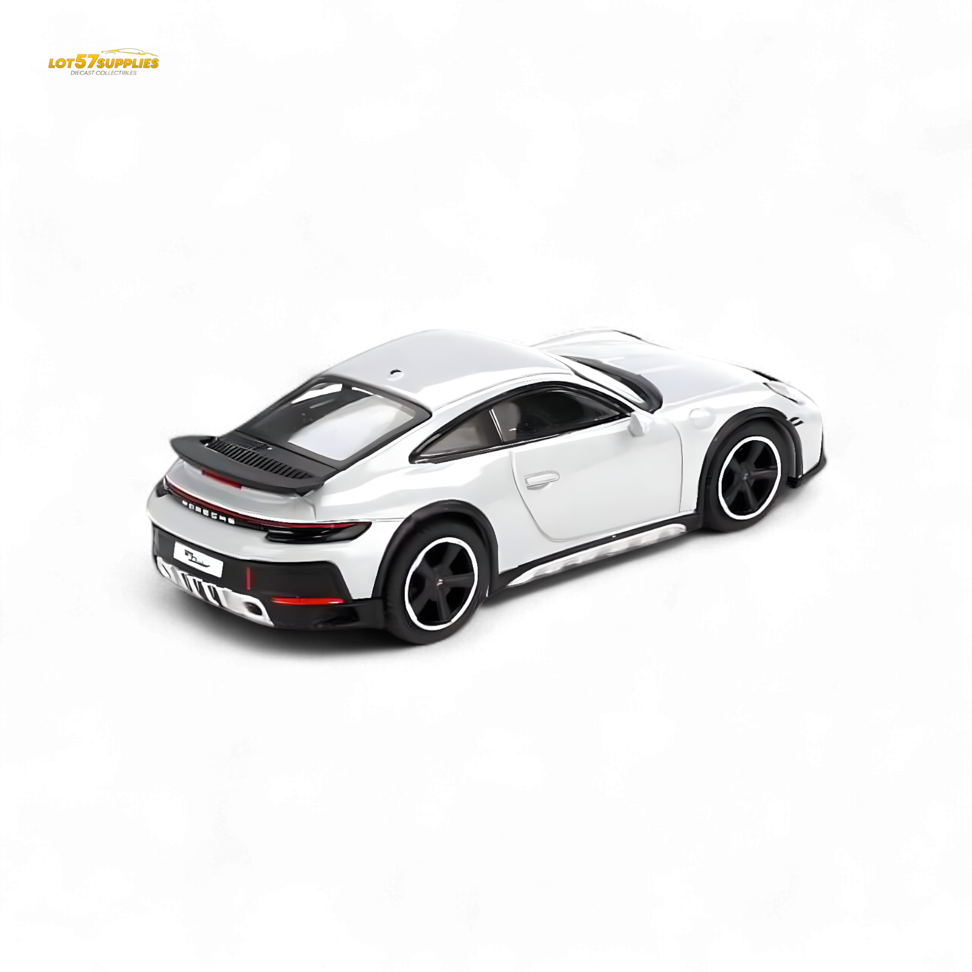 Mini-GT Porsche 911 Dakar Ice Gray Metallic #891 1:64