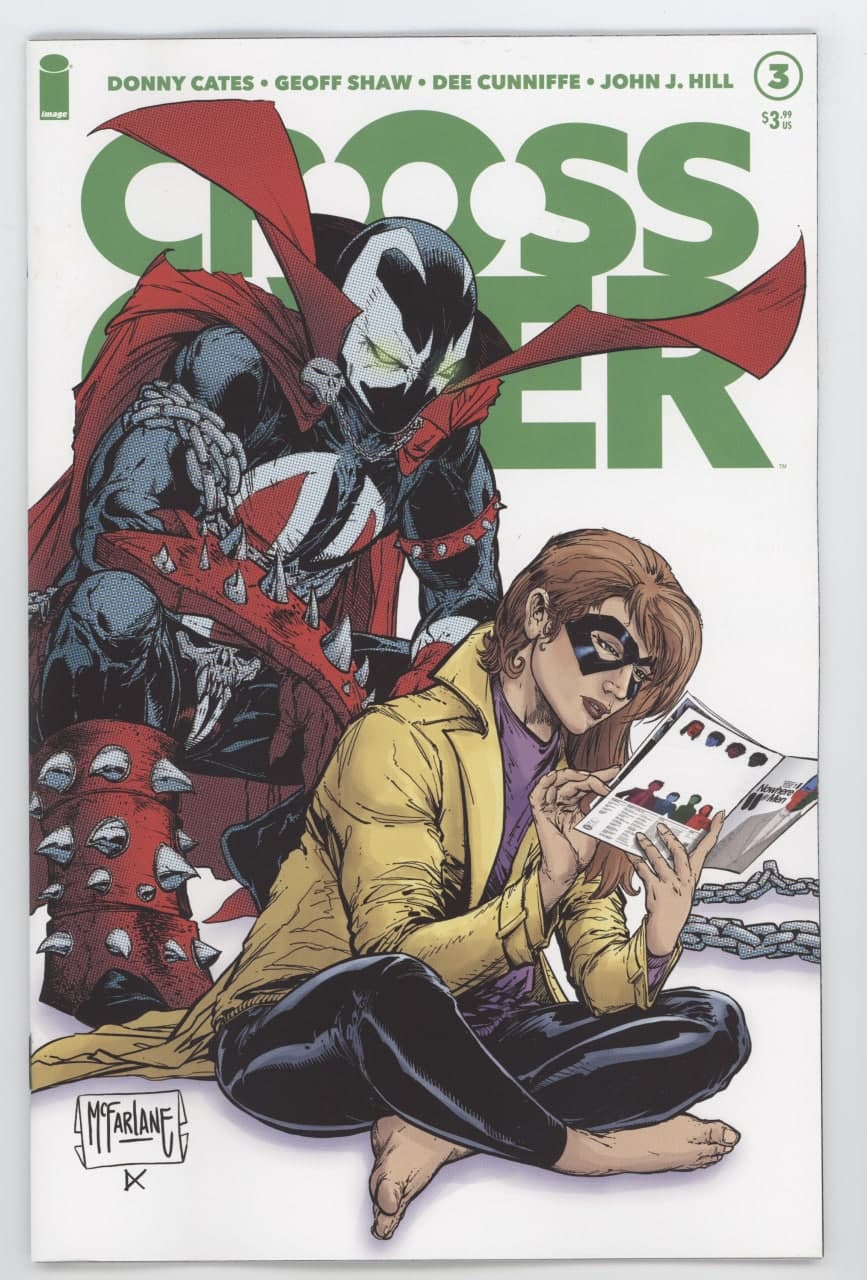 Crossover #3 Todd McFarlane Nowhere Men 1 Variant (01/06/2021) Image