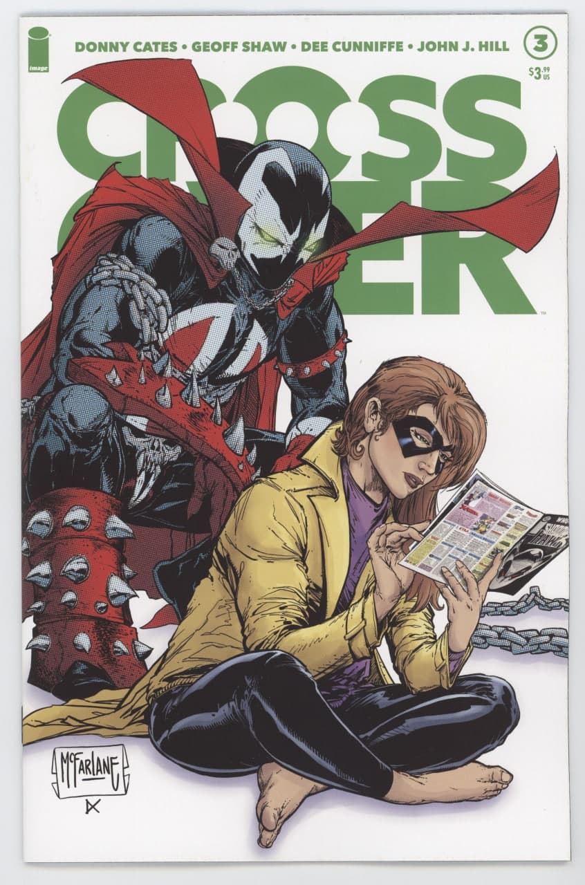 Crossover #3 Todd McFarlane Shadowhawk 1 Variant (01/06/2021) Image