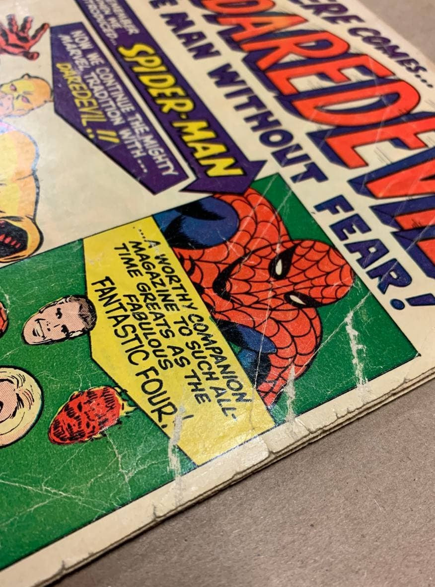 Daredevil #1 Marvel 1964 FR GD Stan Lee Steve Ditko Spider-Man Matt Murdock