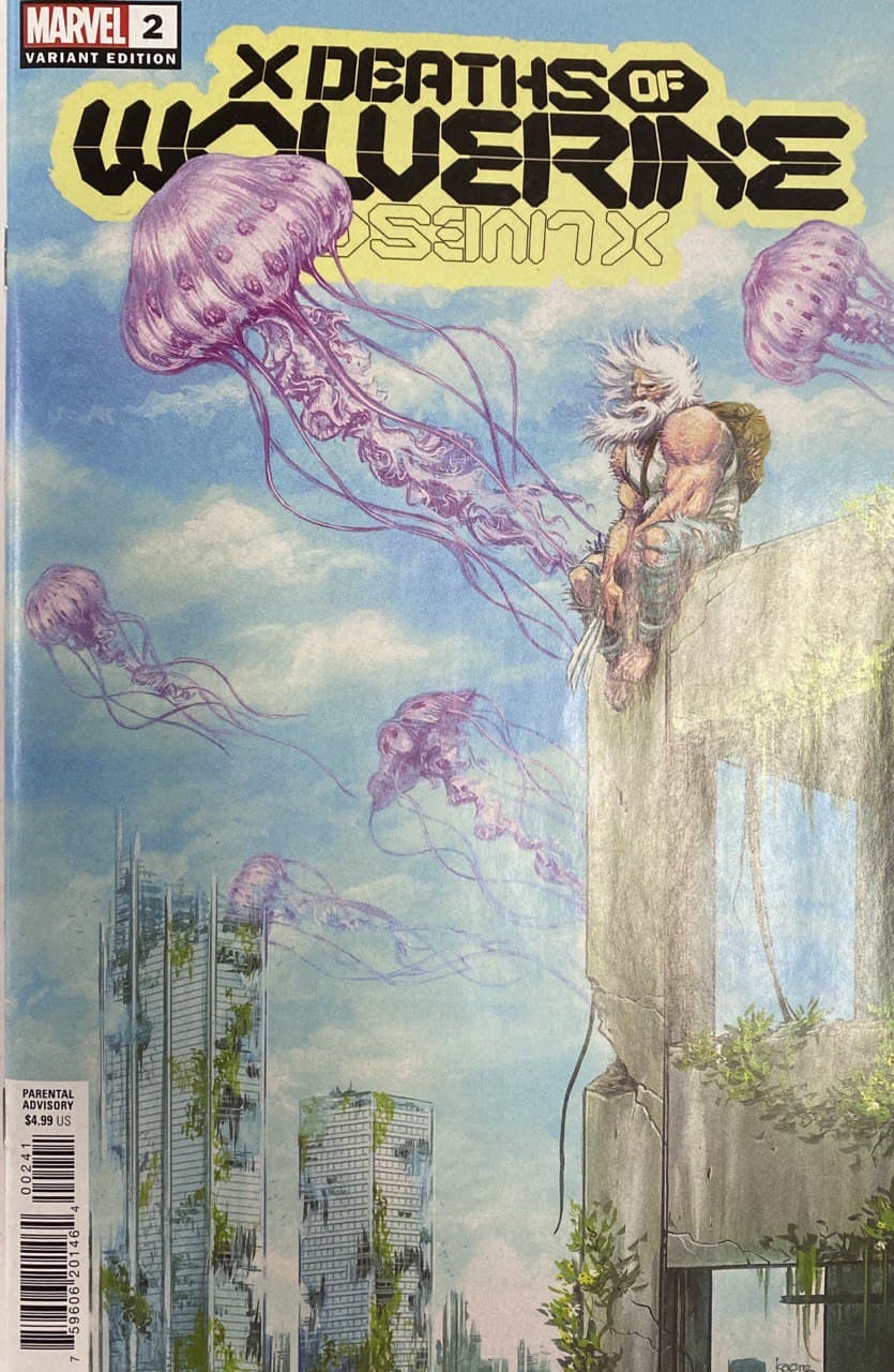 X Deaths Of Wolverine #2 C Kaare Andrews Omega Wolverine Spoiler Variant (02/09/2022) Marvel