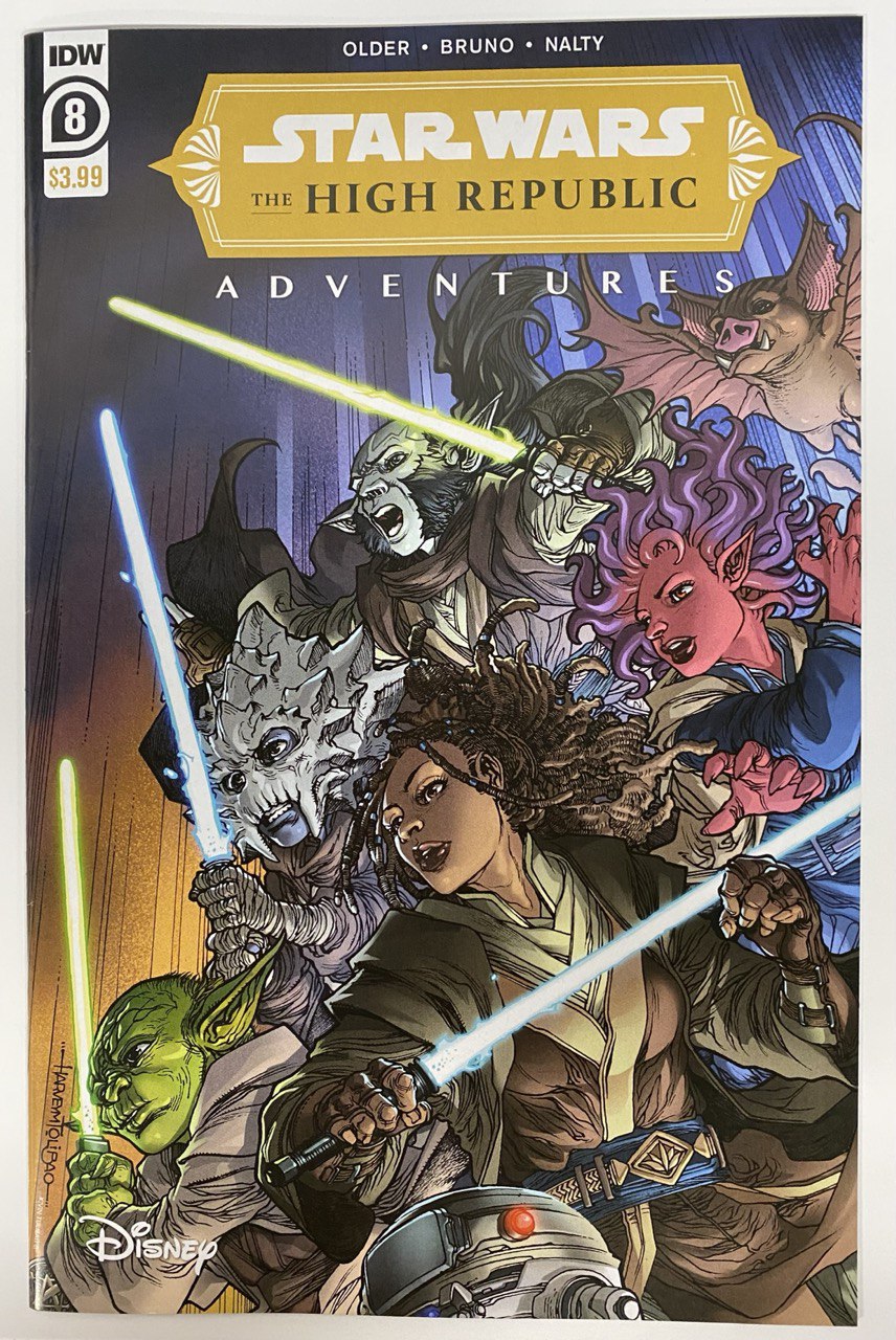 Star Wars High Republic Adventures #8 A Harvey Tolibao Daniel Jose Older (C: 1-0- (09/01/2021) Idw