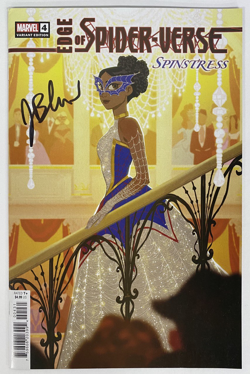 Edge Of Spider-Verse #4 B Helen Chen SIGNED Jordan Blum