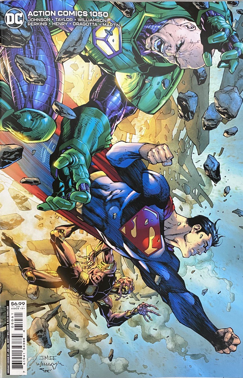 Superman Action Comics #1050 B Jim Lee Card Stock Variant (12/27/2022) Dc