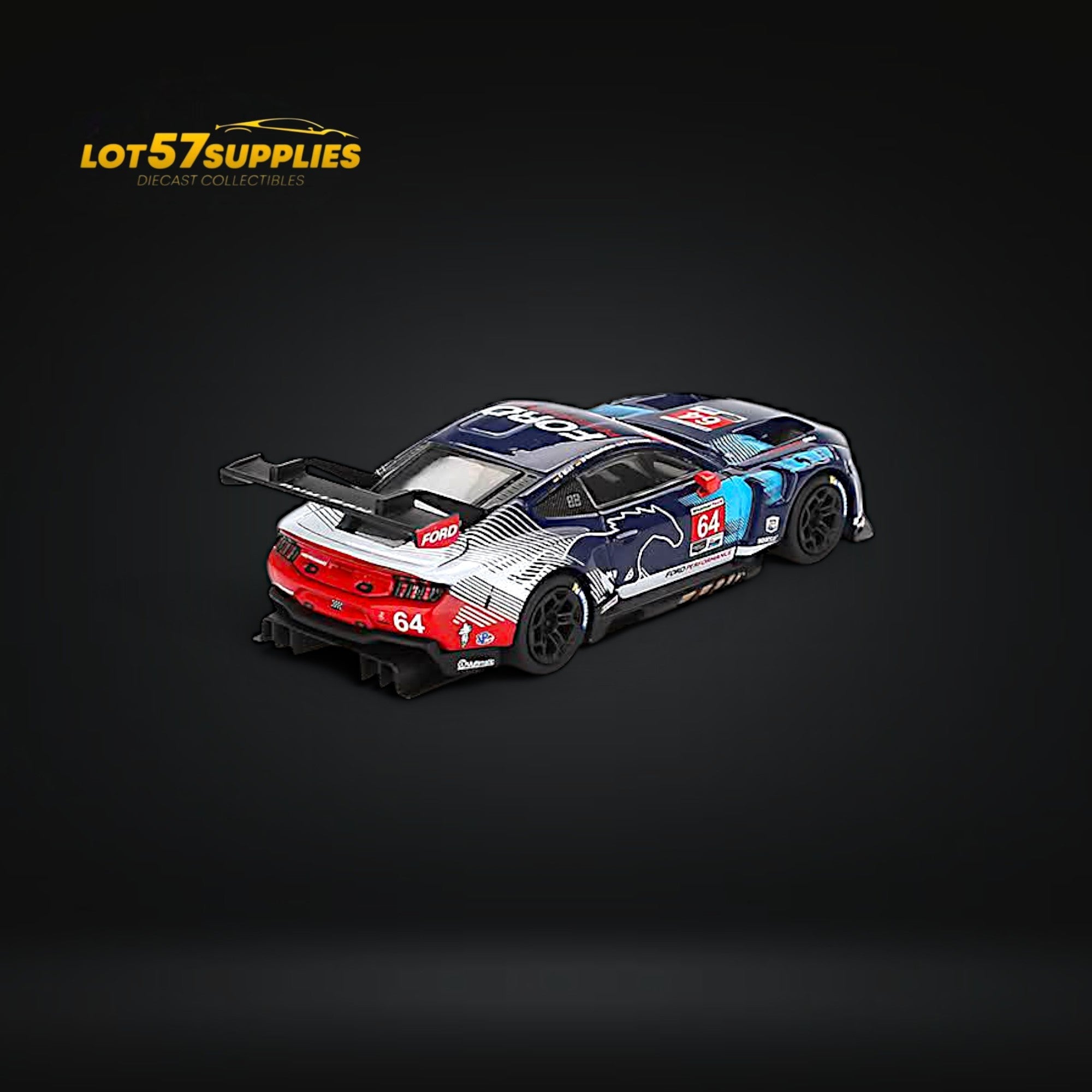 (Pre-Order) Mini-GT Ford Mustang GT3 #64 FMM 2024 IMSA Daytona 24 Hrs #898 1:64