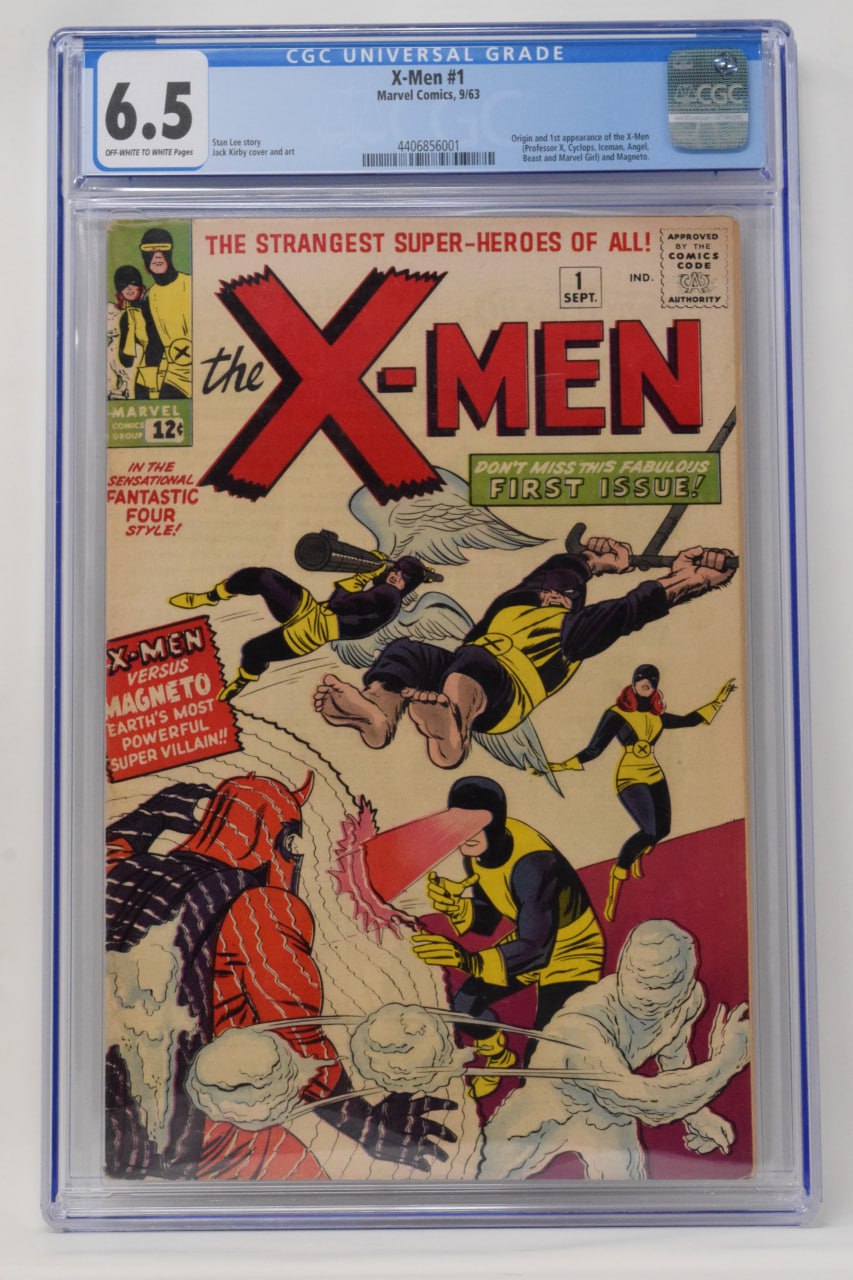Uncanny X-Men 1 Marvel 1963 CGC 6.5 Stan Lee Jack Kirby
