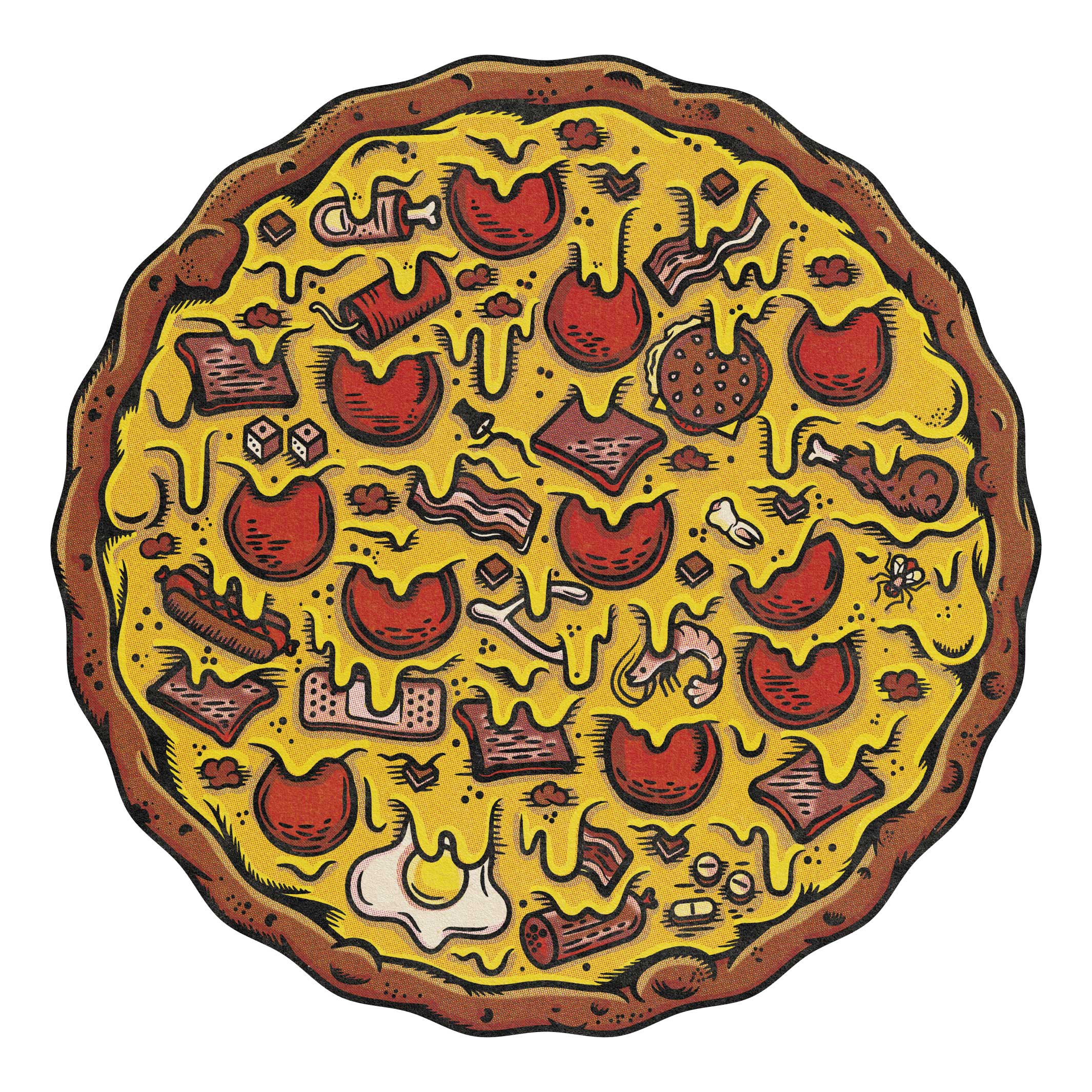 Pizza Puzzles: Meat Lover's