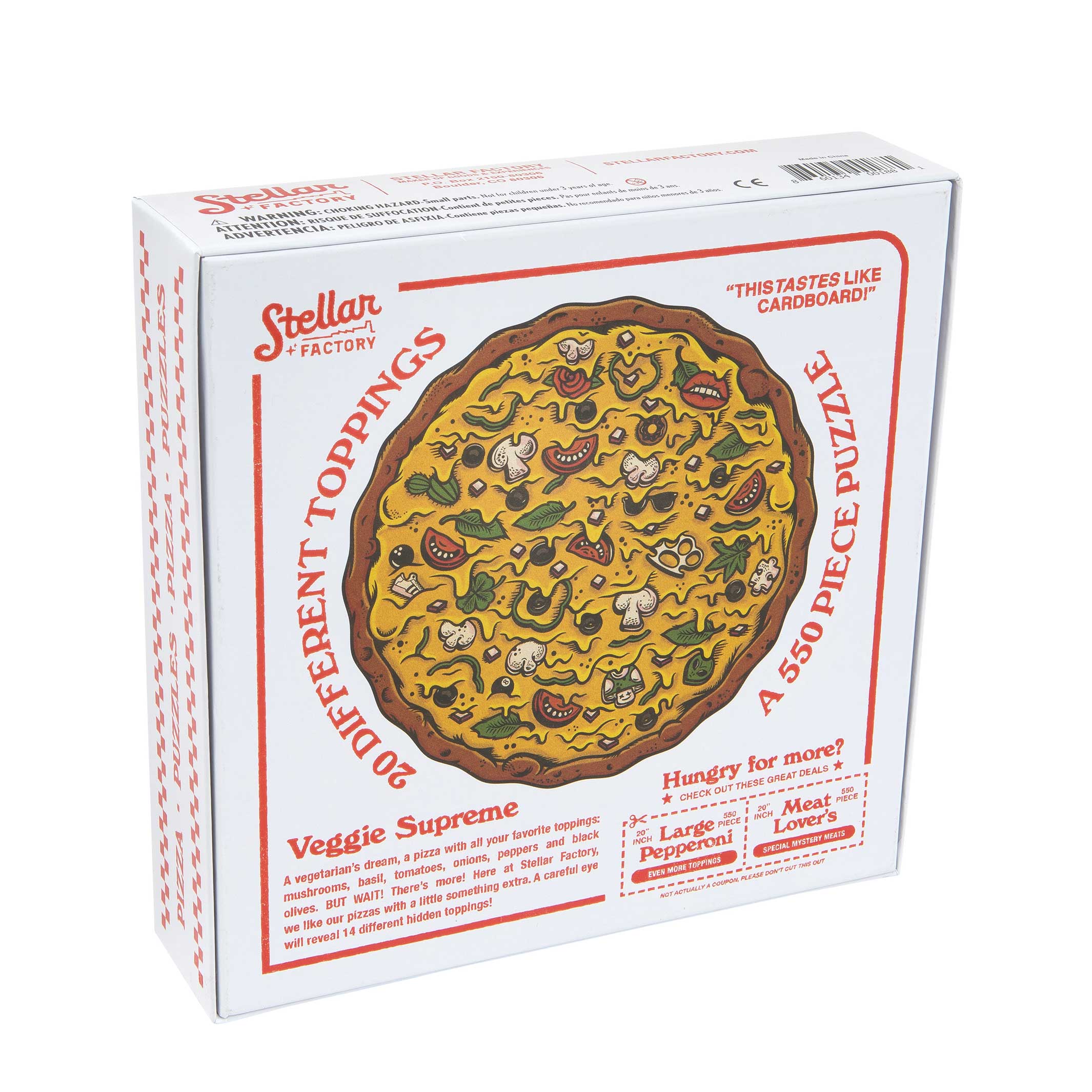 Pizza Puzzles: Veggie Supreme