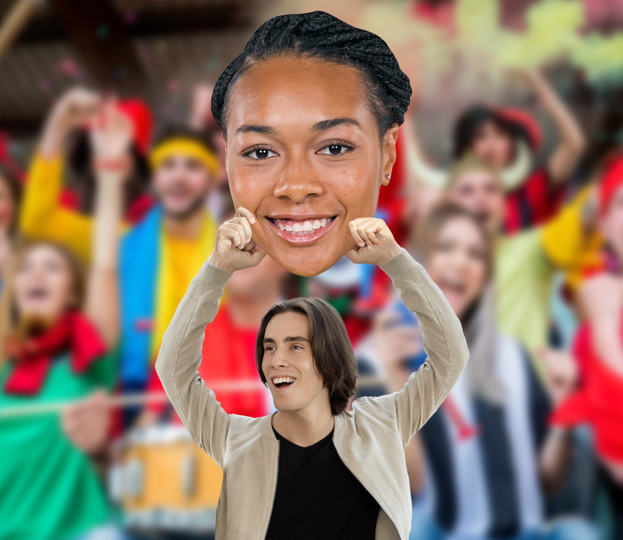 Allisha Gray - Big Head - Official WNBA - Atlanta Dream - Foam Core Cutout