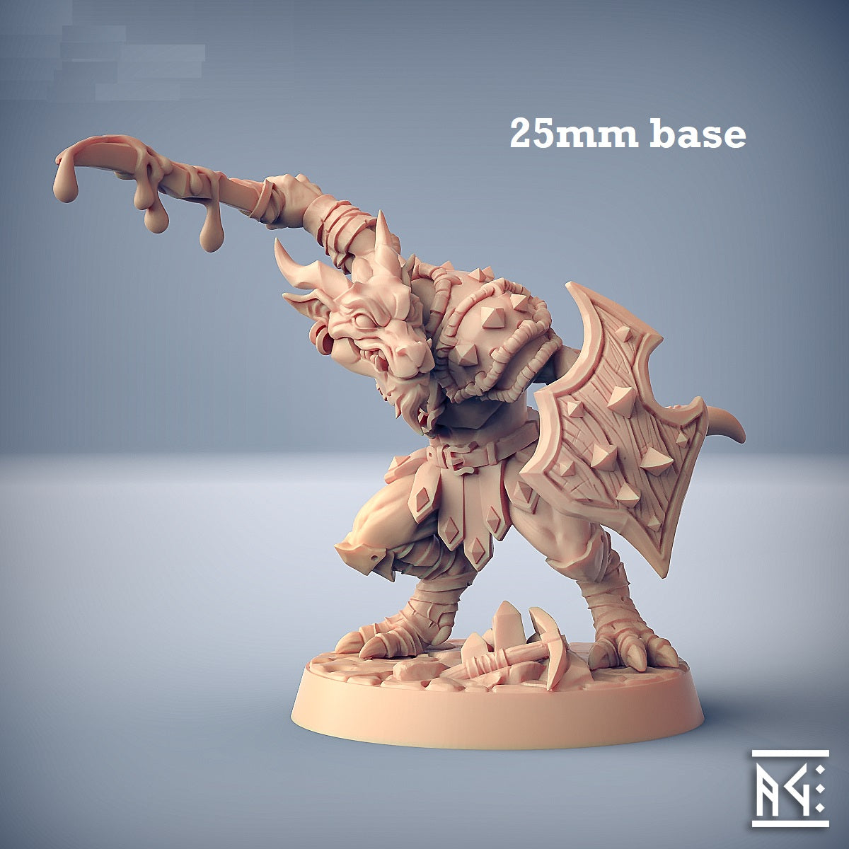 Plague-Mine Kobold: Sculpt A (Male Kobold Warrior)