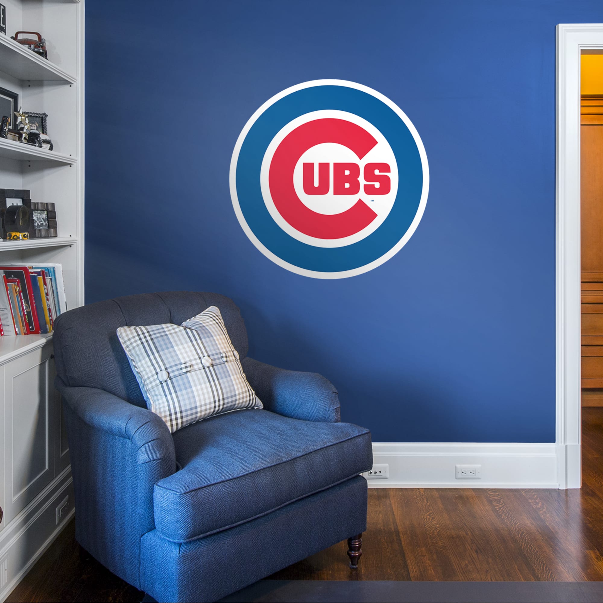 Chicago Cubs - RealBig Logo Collection - Official MLB - Reusable Vinyl Wall Decals