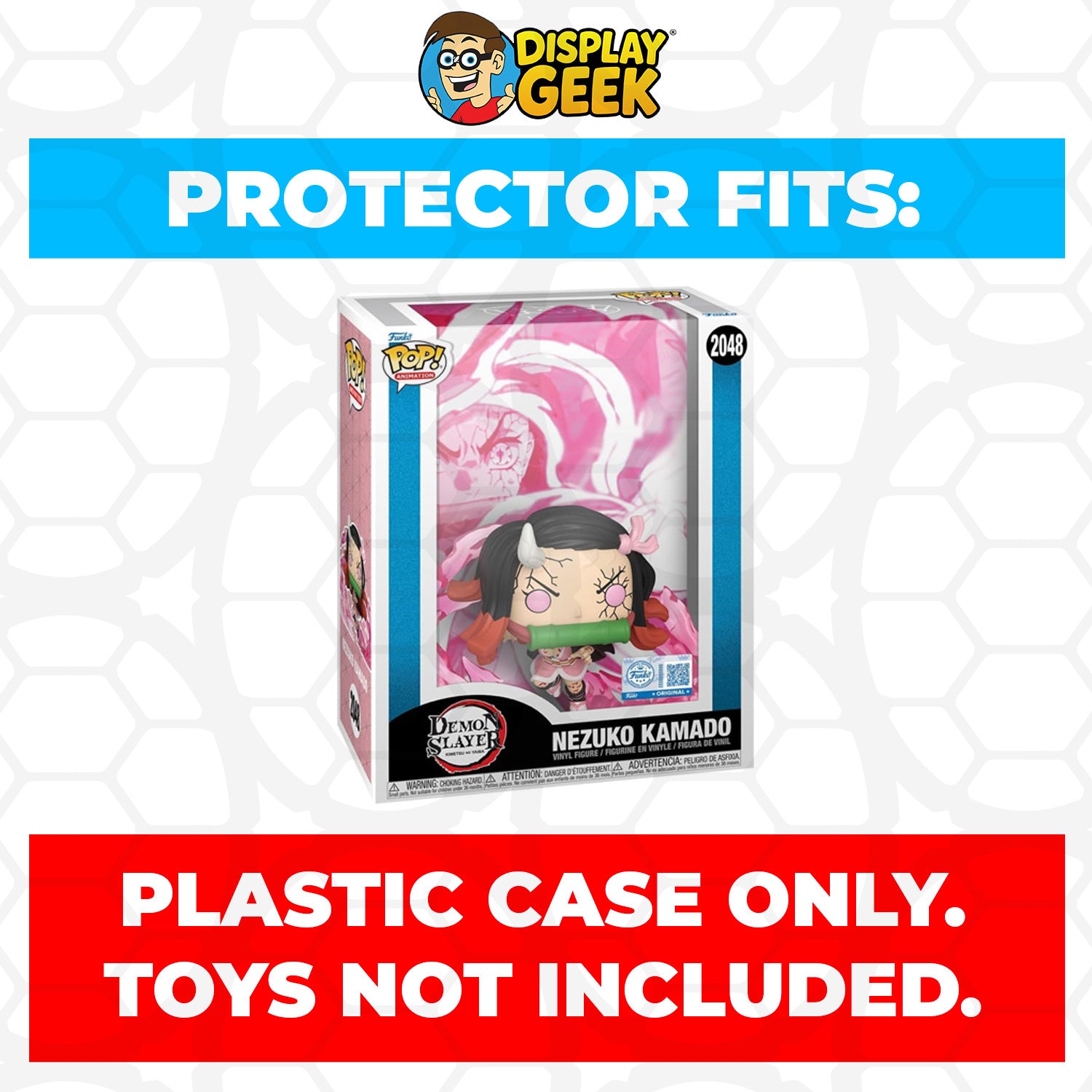 Pop Protector for Nezuko Kamado #2048 Funko Pop Covers