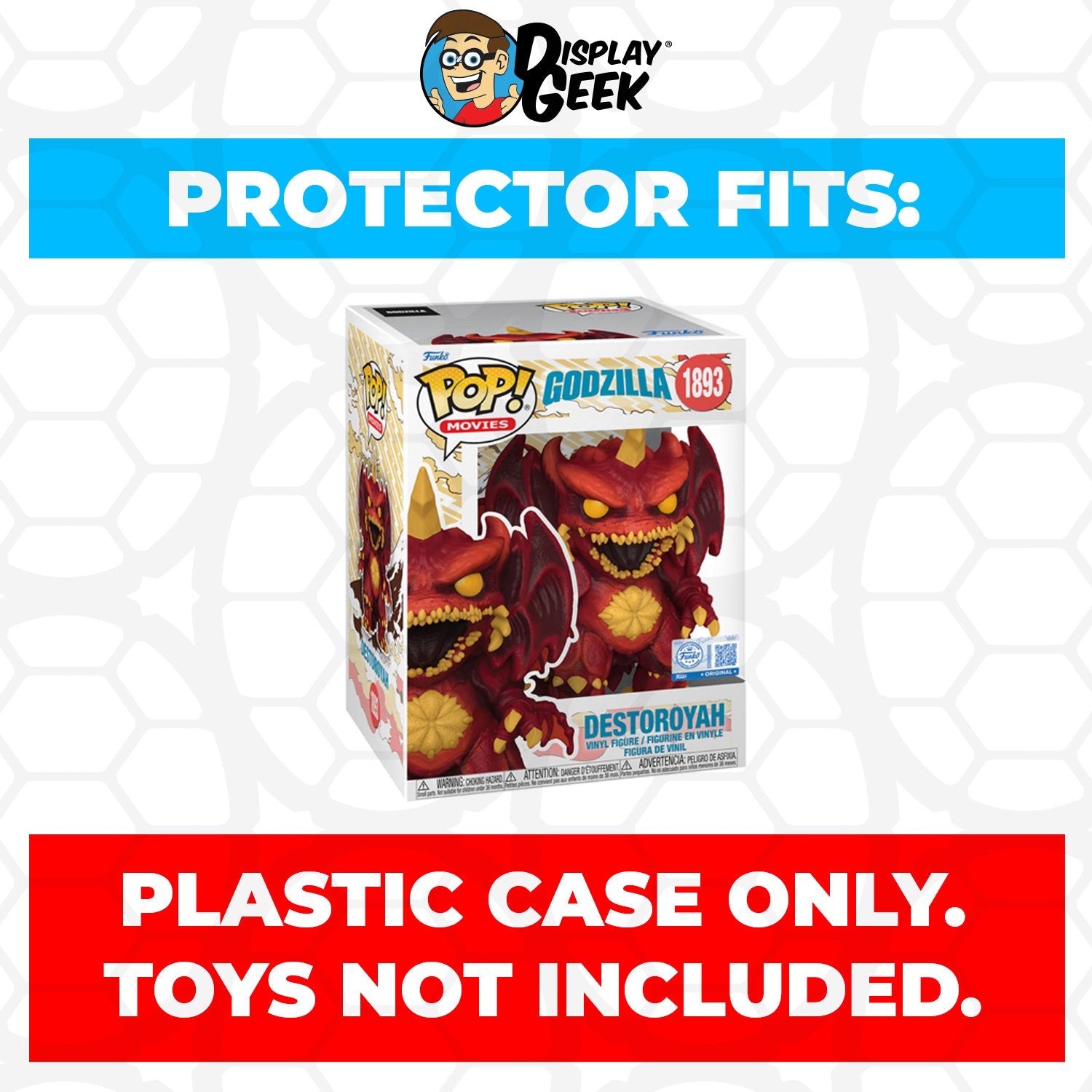 Pop Protector for Godzilla Retro Futurism #1891 Funko Pop Premium