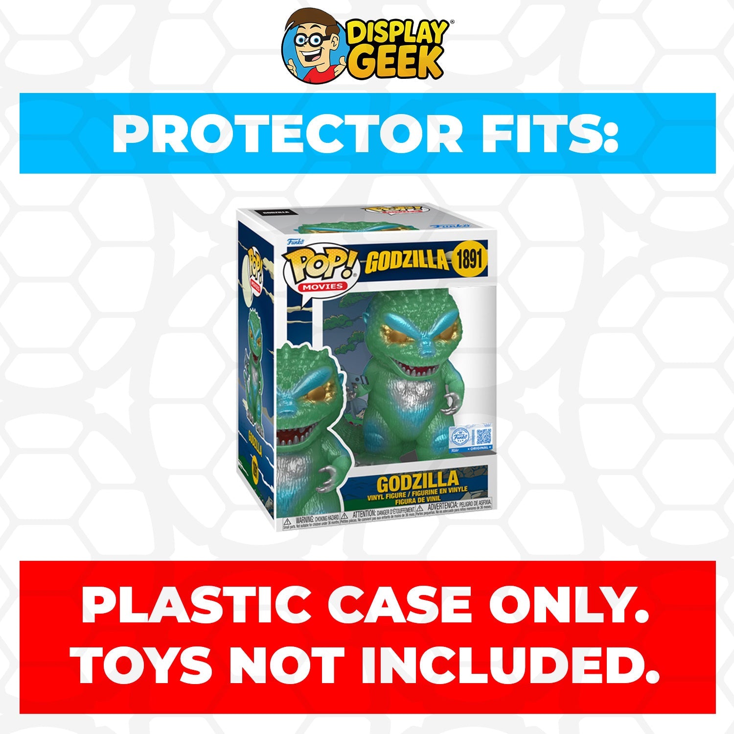 Pop Protector for Godzilla Retro Futurism #1891 Funko Pop Premium