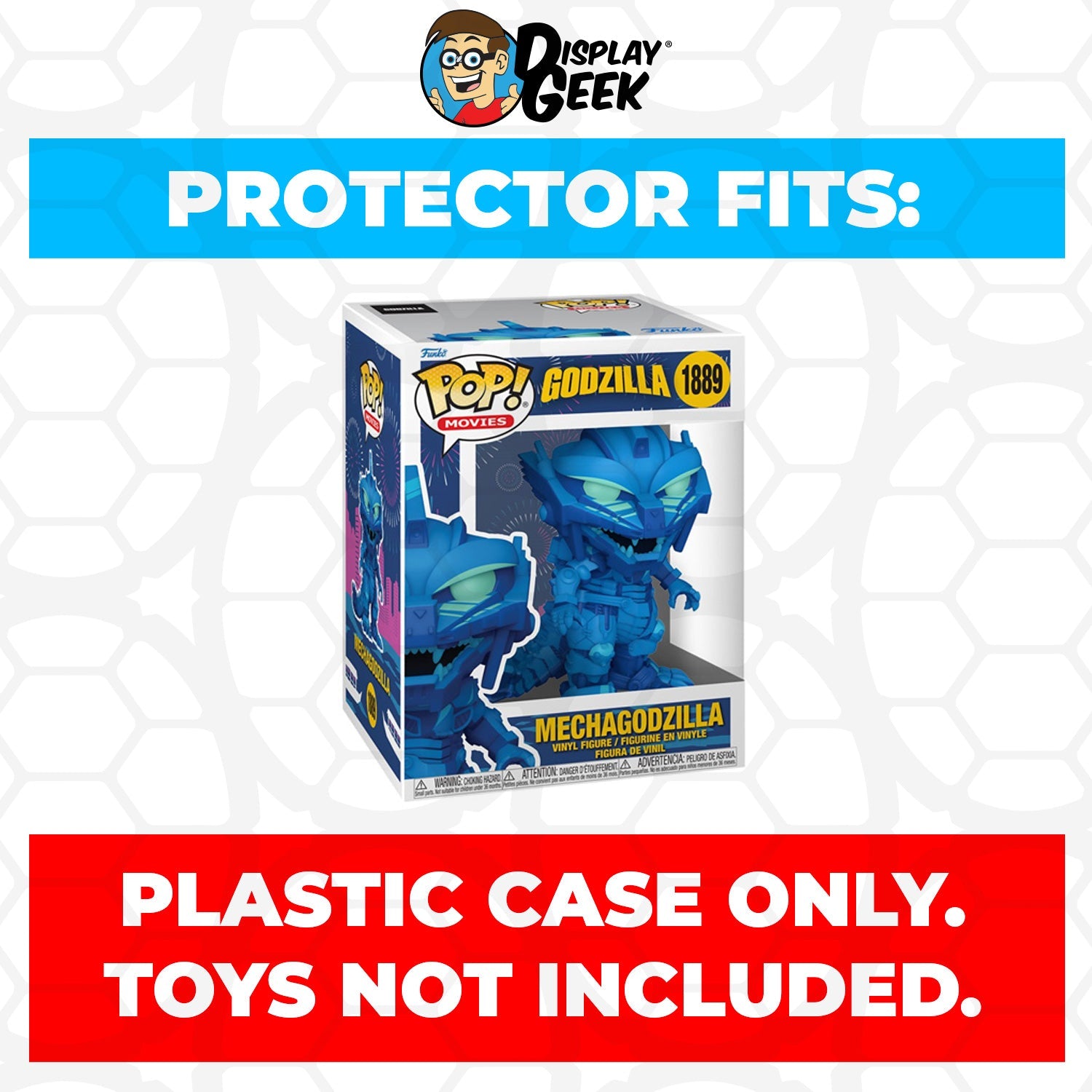 Pop Protector for Godzilla Retro Futurism #1891 Funko Pop Premium