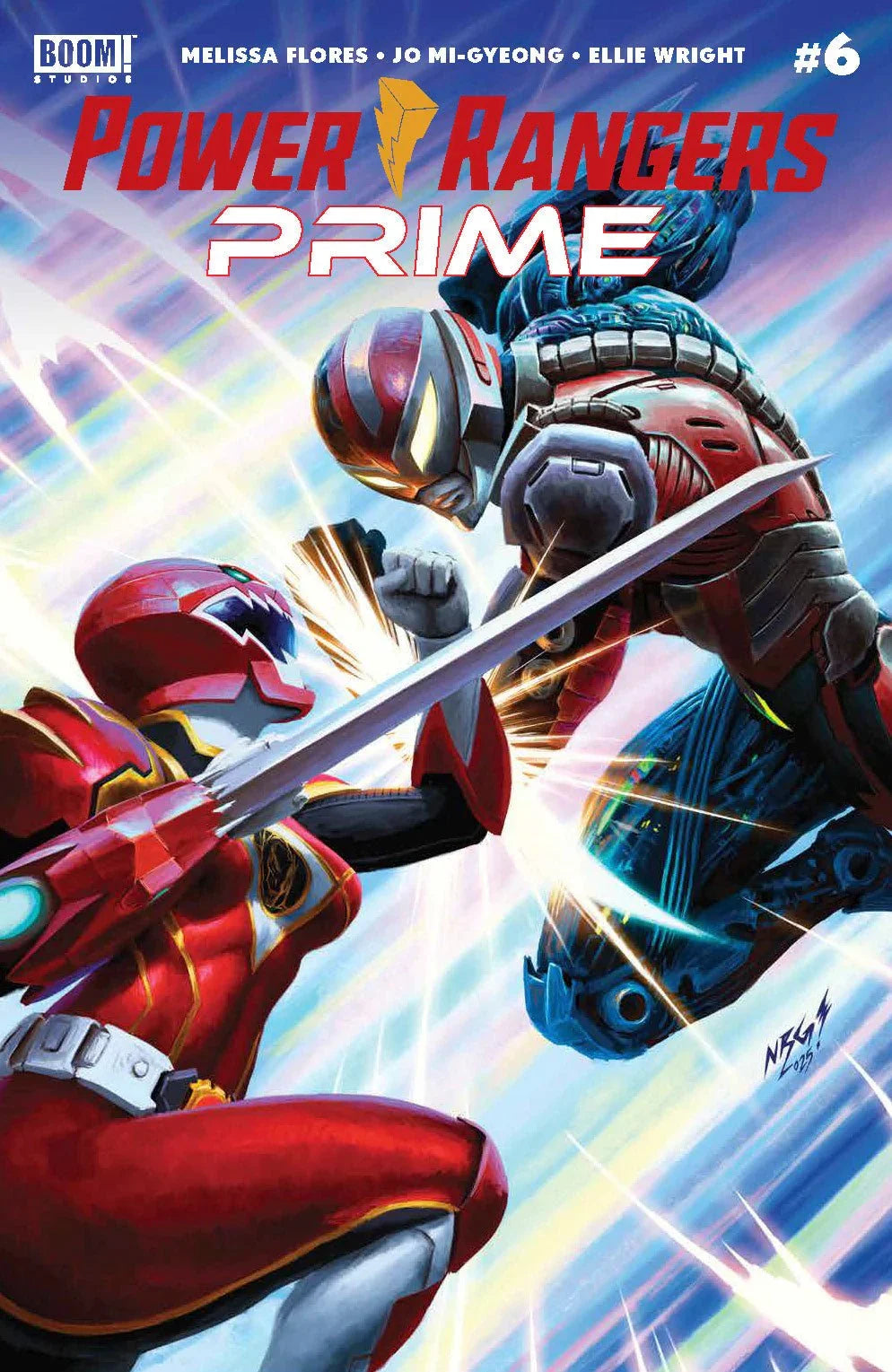 Power Rangers Prime #6 East Coast Comics NRG Variant