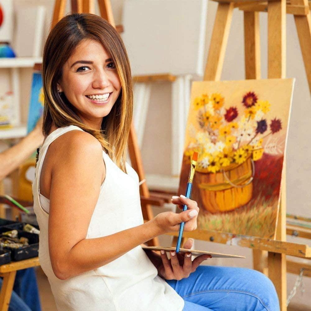 Premium Paint Brushes (10-Pack)