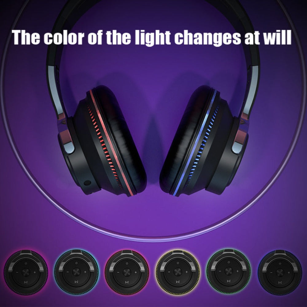 Dragon Wireless Light Changing Bluetooth Gaming Headset