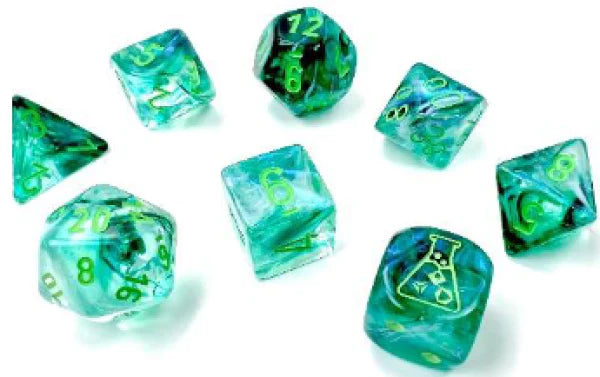 CHESSEX: POLYHEDRAL LAB DICE DICE SETS