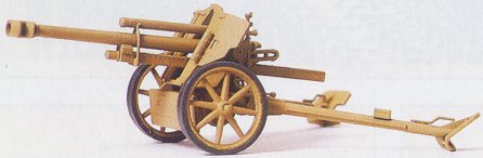 Preiser 16534 HO Light Field Howitzer 1939-45 (Kit)