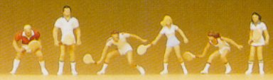 Preiser 79041 N Tennis Players (6)