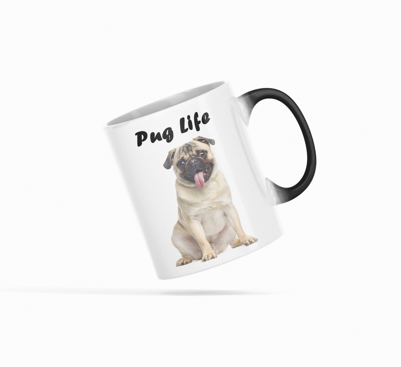 Pug Life Heat Sensitive Color Changing Mug for Dog Lovers
