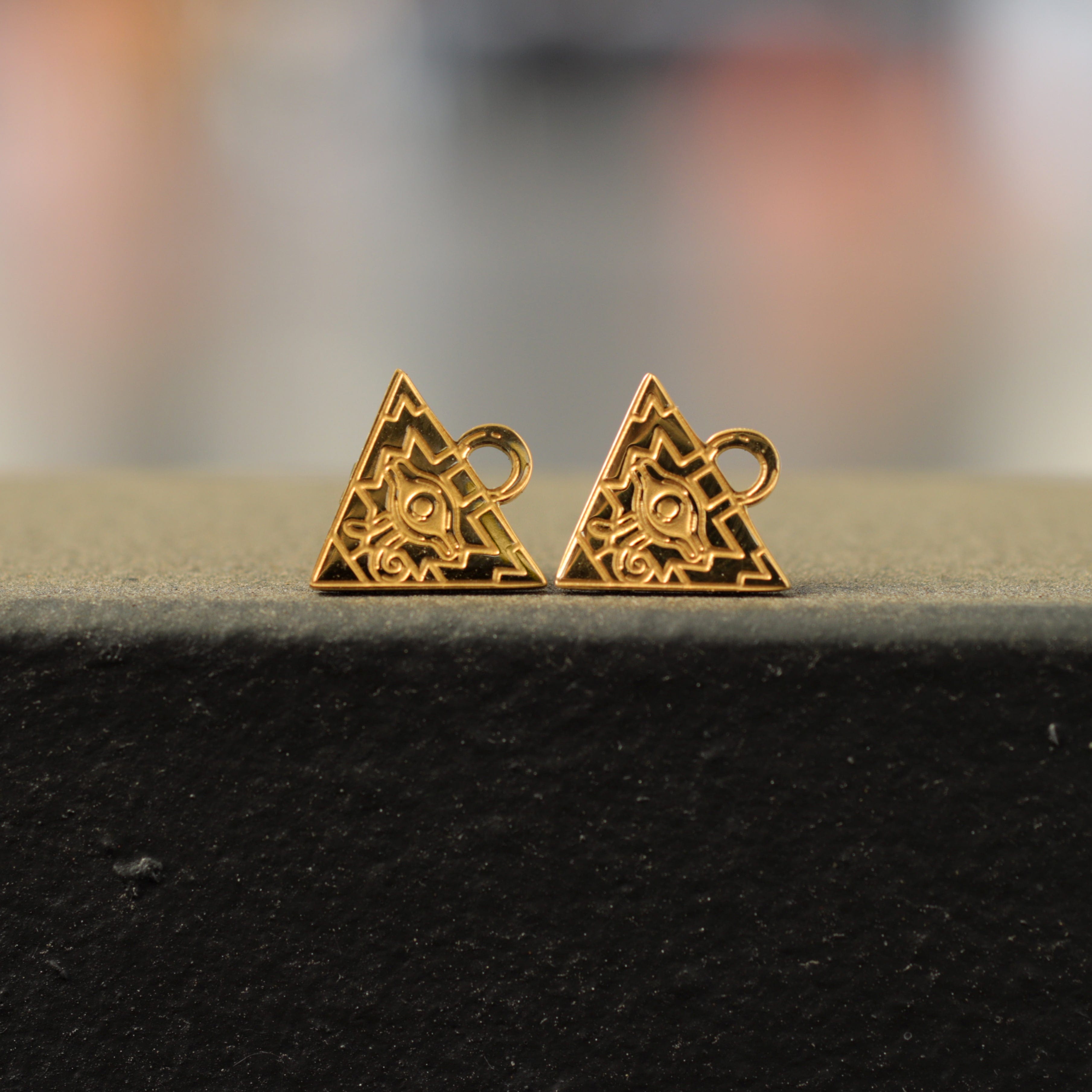 Yu-Gi-Oh!™ Millennium Puzzle Stud Earrings