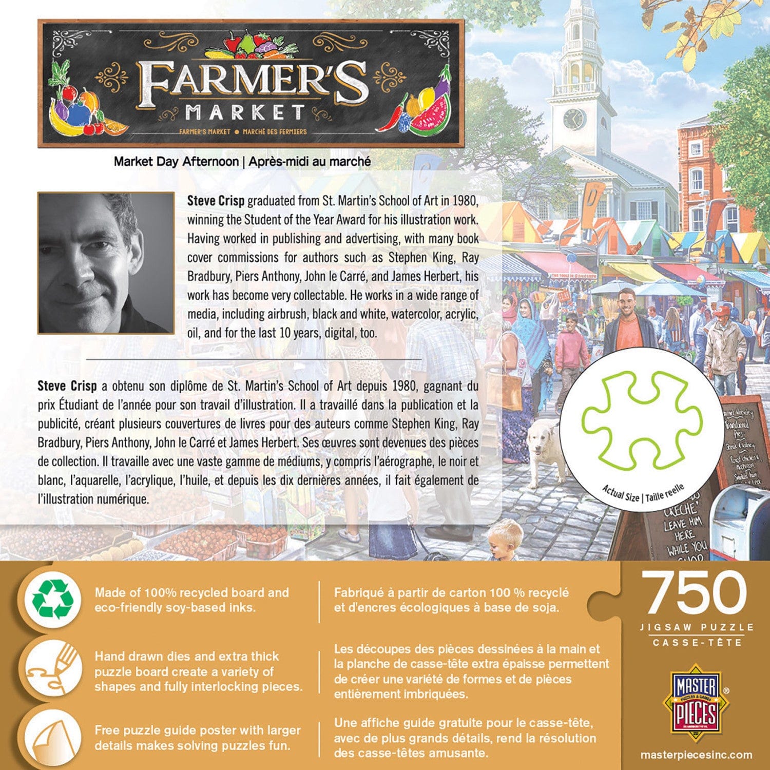 Market Day Afternoon 750 pc