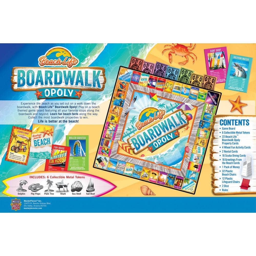 Beach Life - Boardwalk Opoly