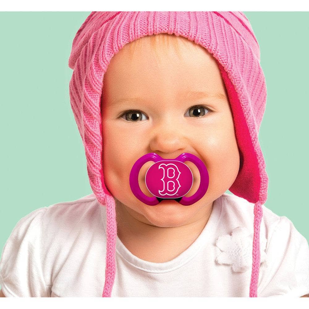 Boston Red Sox - Pink Pacifier 2-Pack