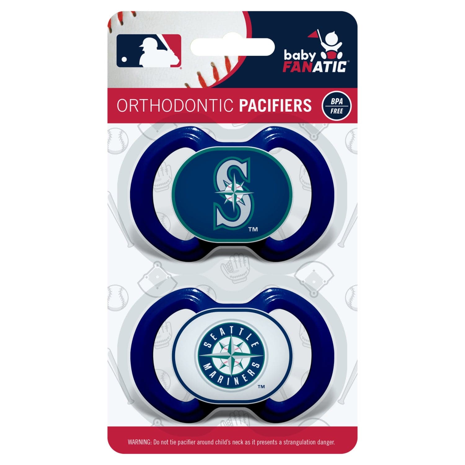 Seattle Mariners - Pacifier 2-Pack