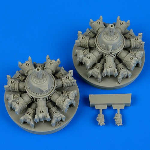 Quickboost 48547 1/48 A20 Havoc Engines for AMT & ITA