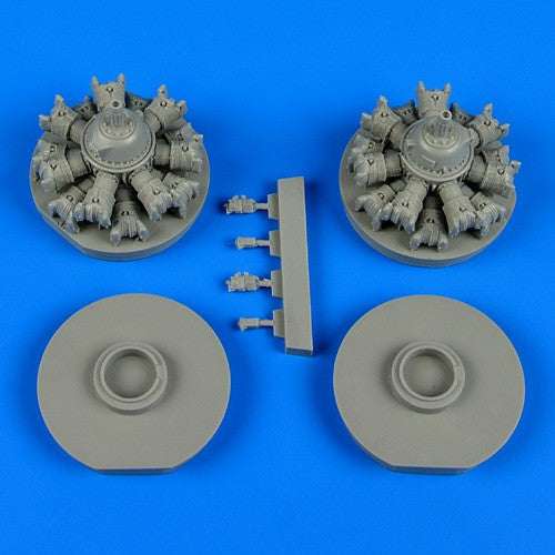 Quickboost 48554 1/48 B25 Engines for ITA & ATE