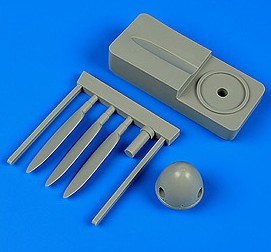 Quickboost 48634 1/48 Spitfire Mk II Rotol Propeller w/Jig Tool for ARX
