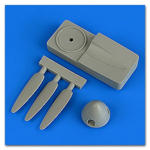 Quickboost 48787 1/48 Ju87B Stuka VS11 Propeller w/Jig Tool for ARX(D)