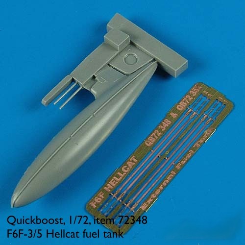 Quickboost 72348 1/72 F6F3/5 External Fuel Tank w/Photo-Etch for EDU (D)