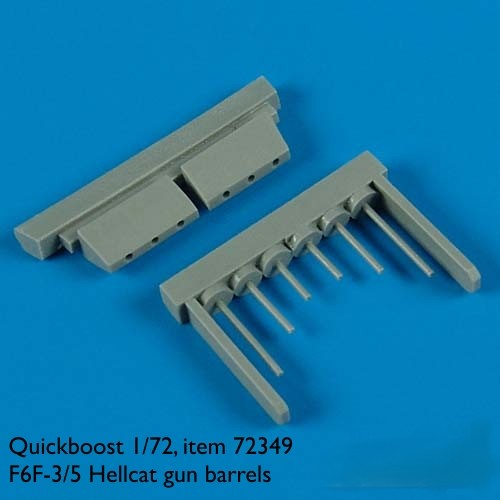 Quickboost 72349 1/72 F6F3/5 Gun Barrels for EDU (D)