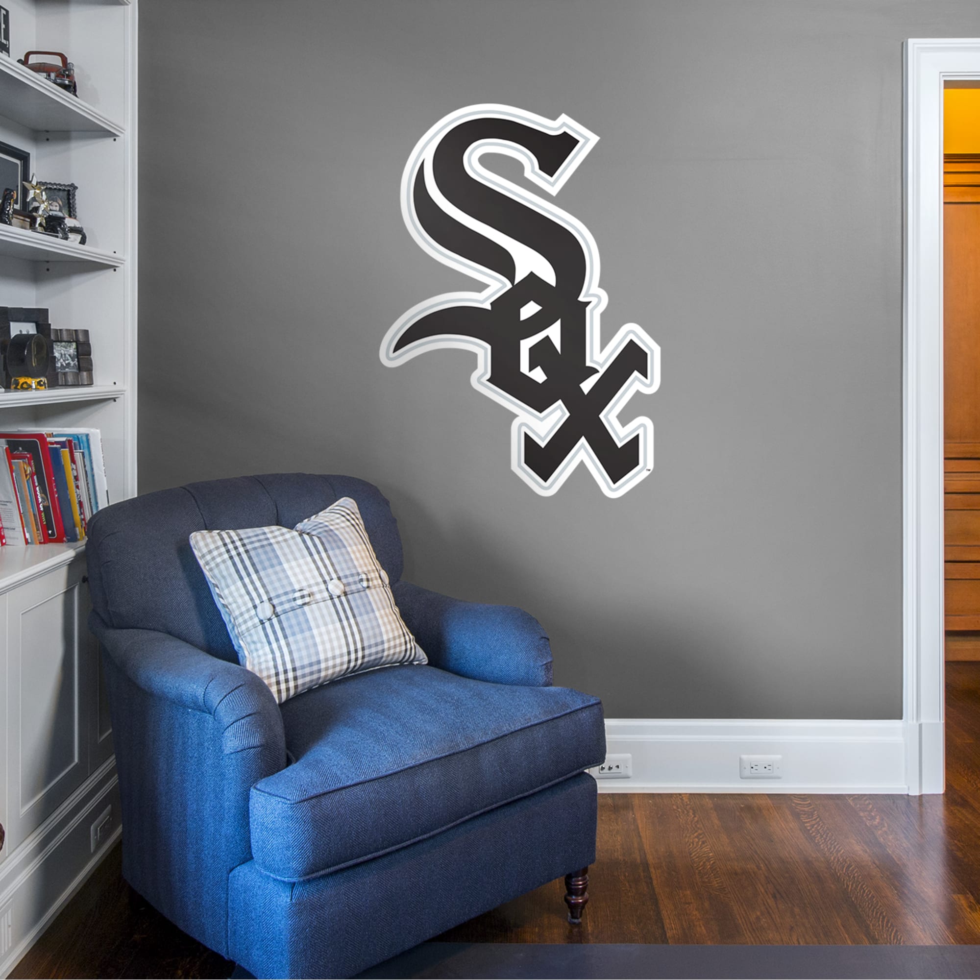 Chicago White Sox - RealBig Logo Collection - Official MLB - Reusable Vinyl Wall Decals