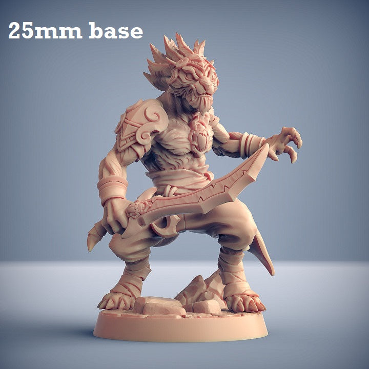 Rakshakin Headhunter: Sculpt D (Male Tabaxi Fighter)