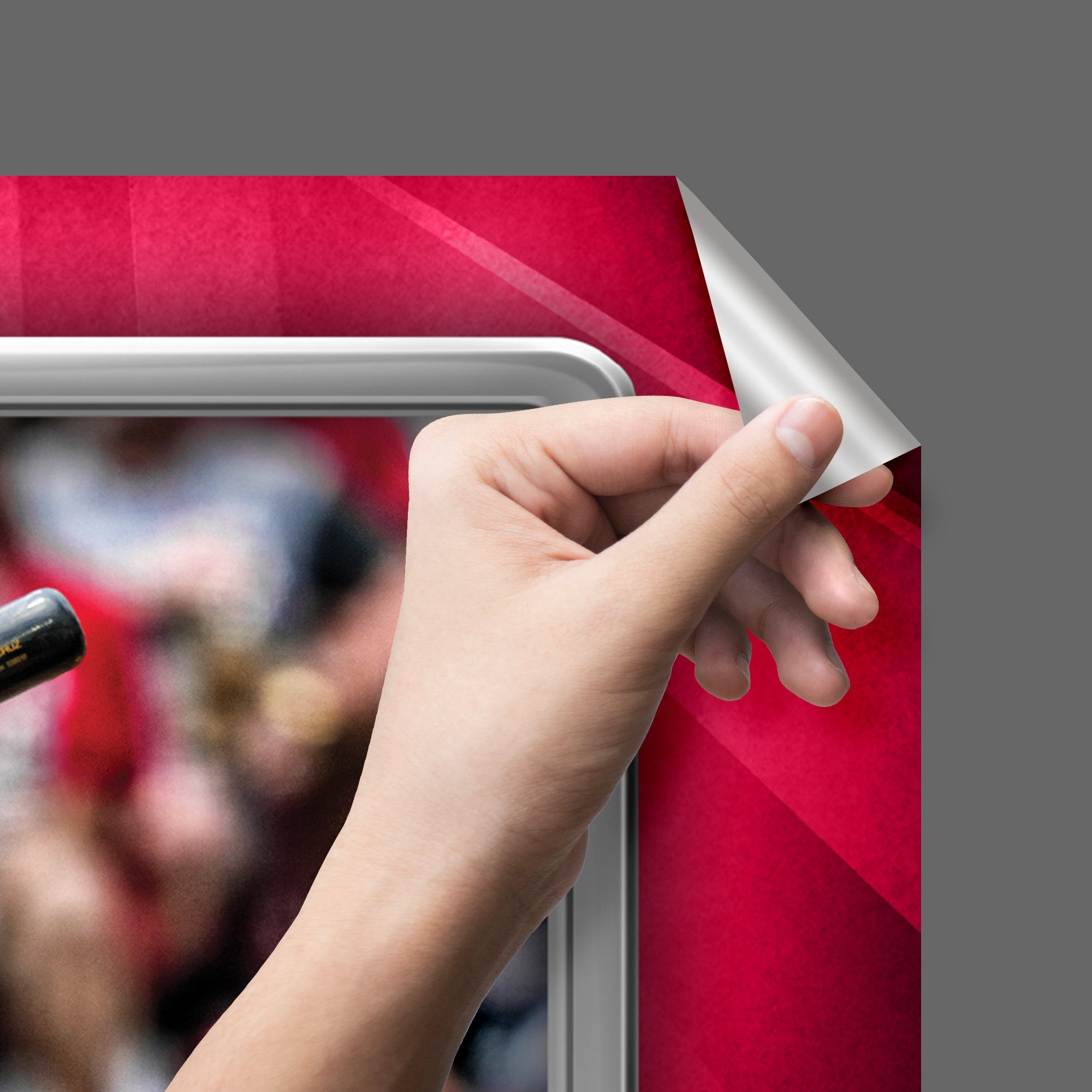 Elly De La Cruz - RealBig Slide Collection - Official MLB - Cincinnati Reds - Reusable Vinyl Wall Decals